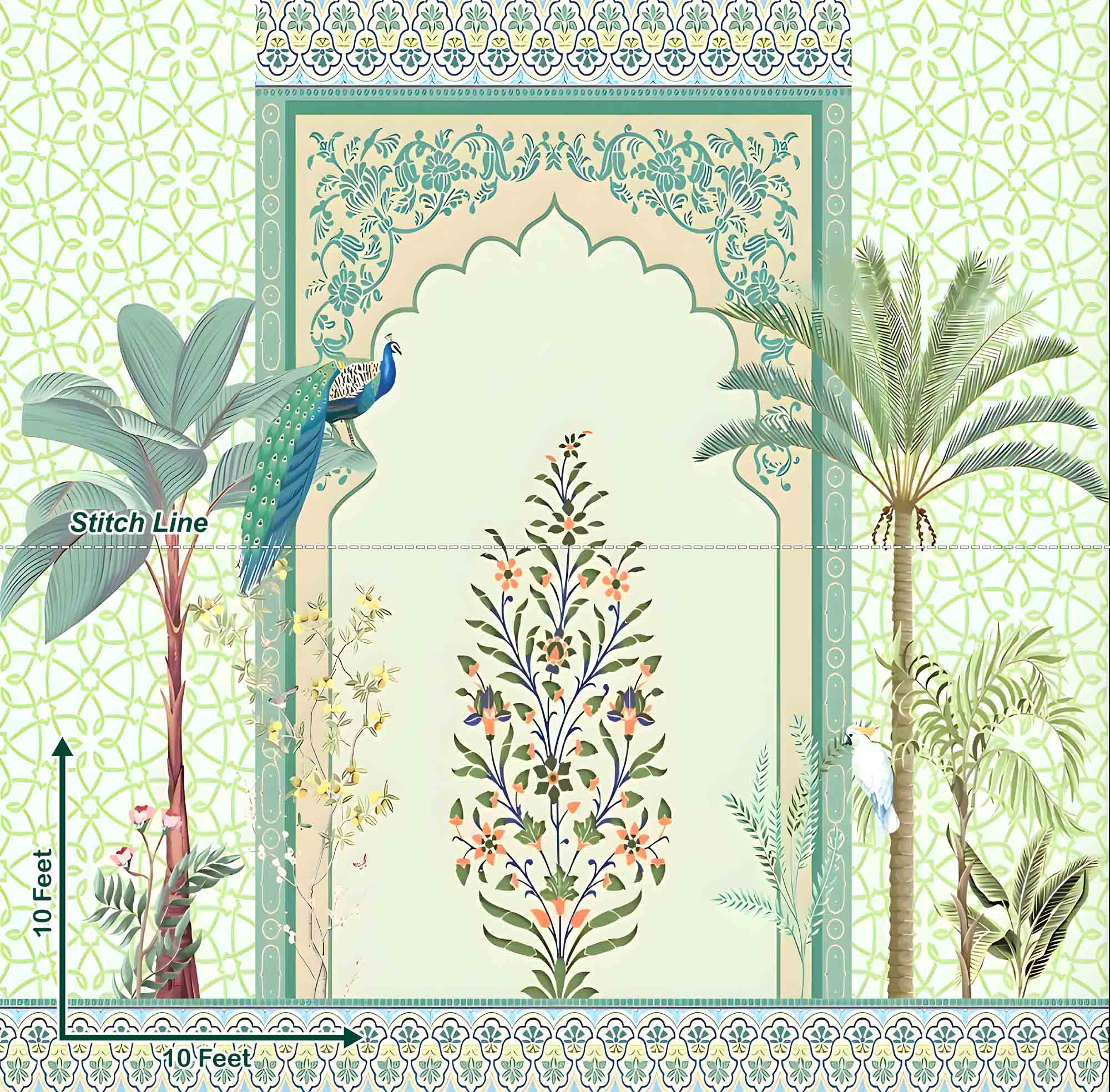 Blue Peacock Garden - Pre Order Blue Peacock Garden - Pre Order