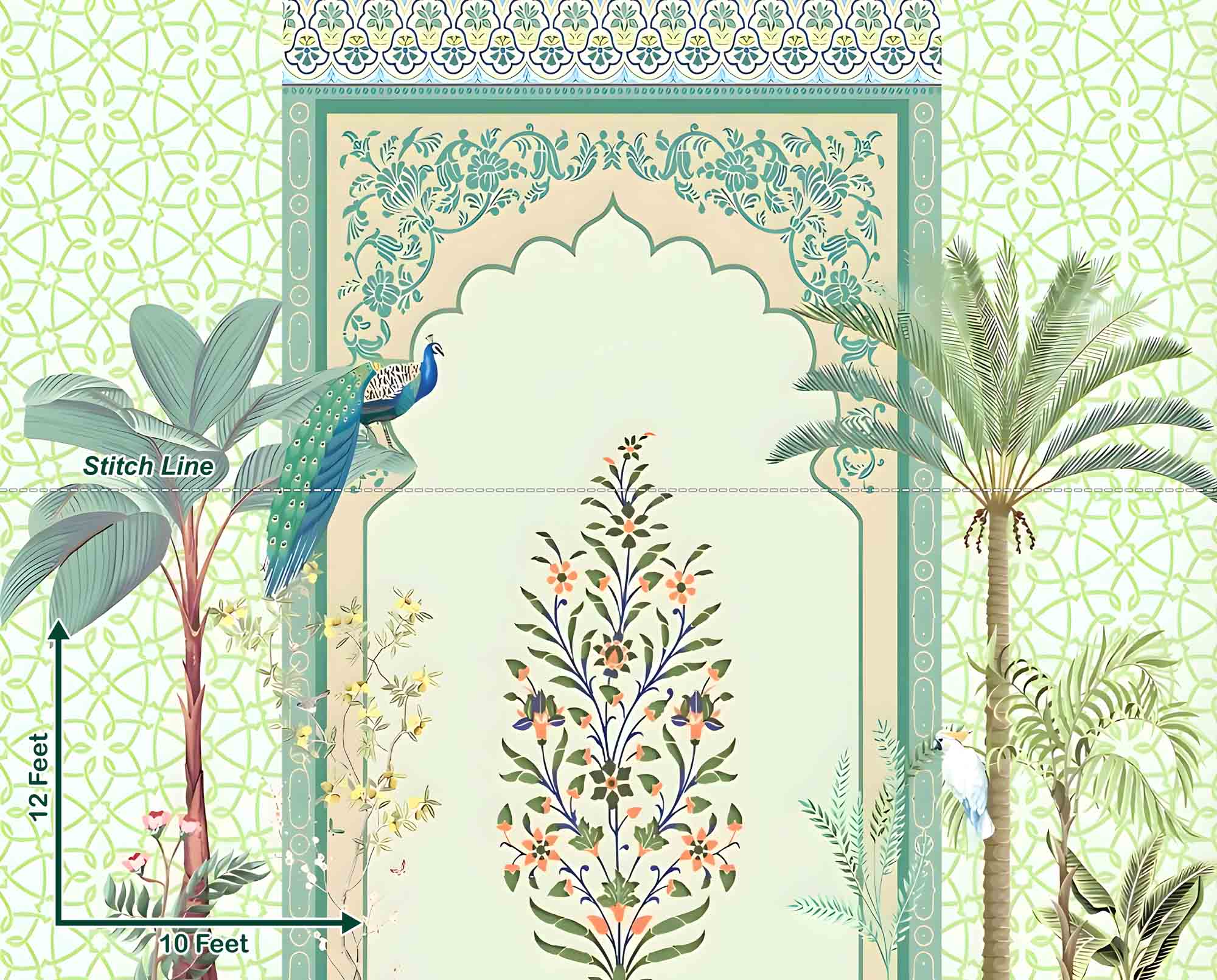 Blue Peacock Garden - Pre Order Blue Peacock Garden - Pre Order