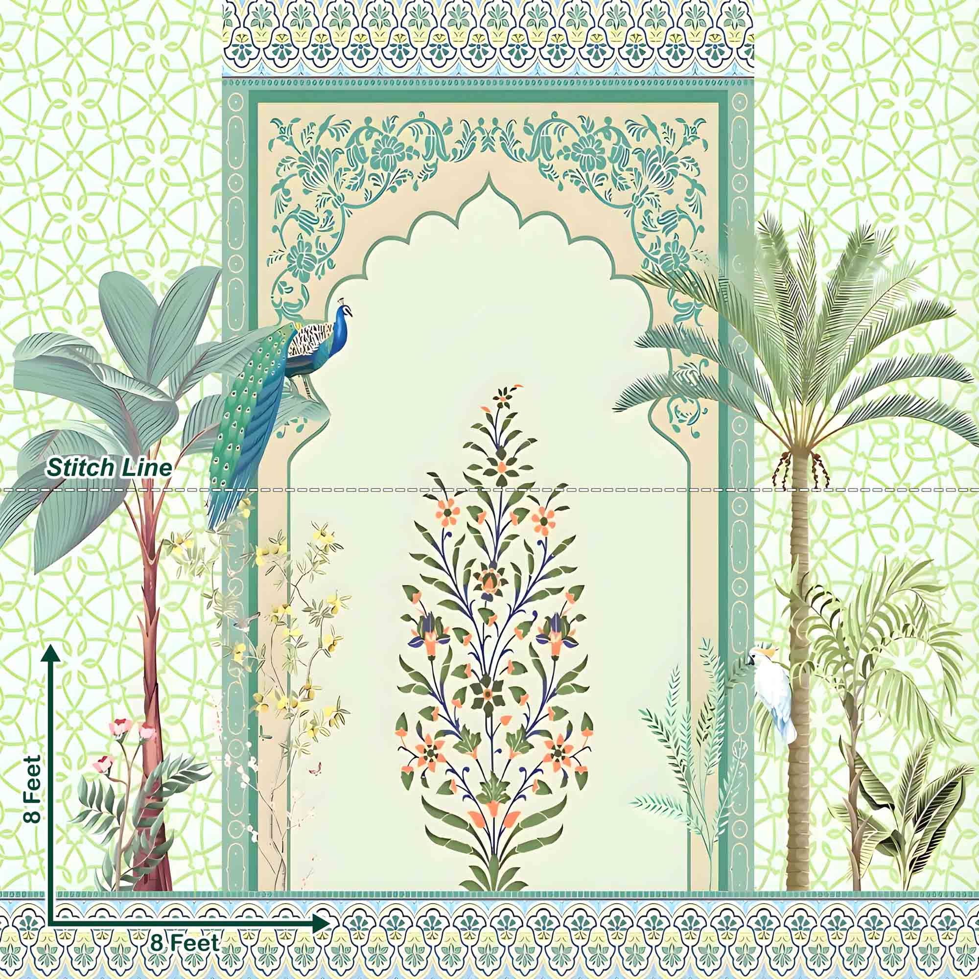 Blue Peacock Garden - Pre Order Blue Peacock Garden - Pre Order