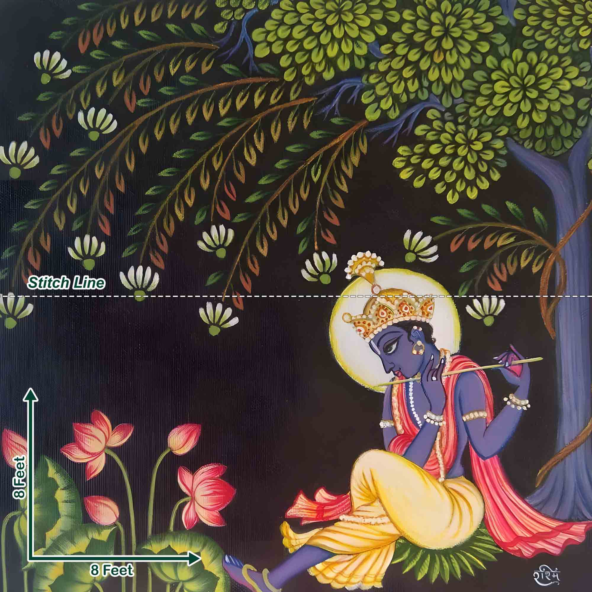 Modern Krishna Art - Pre Order