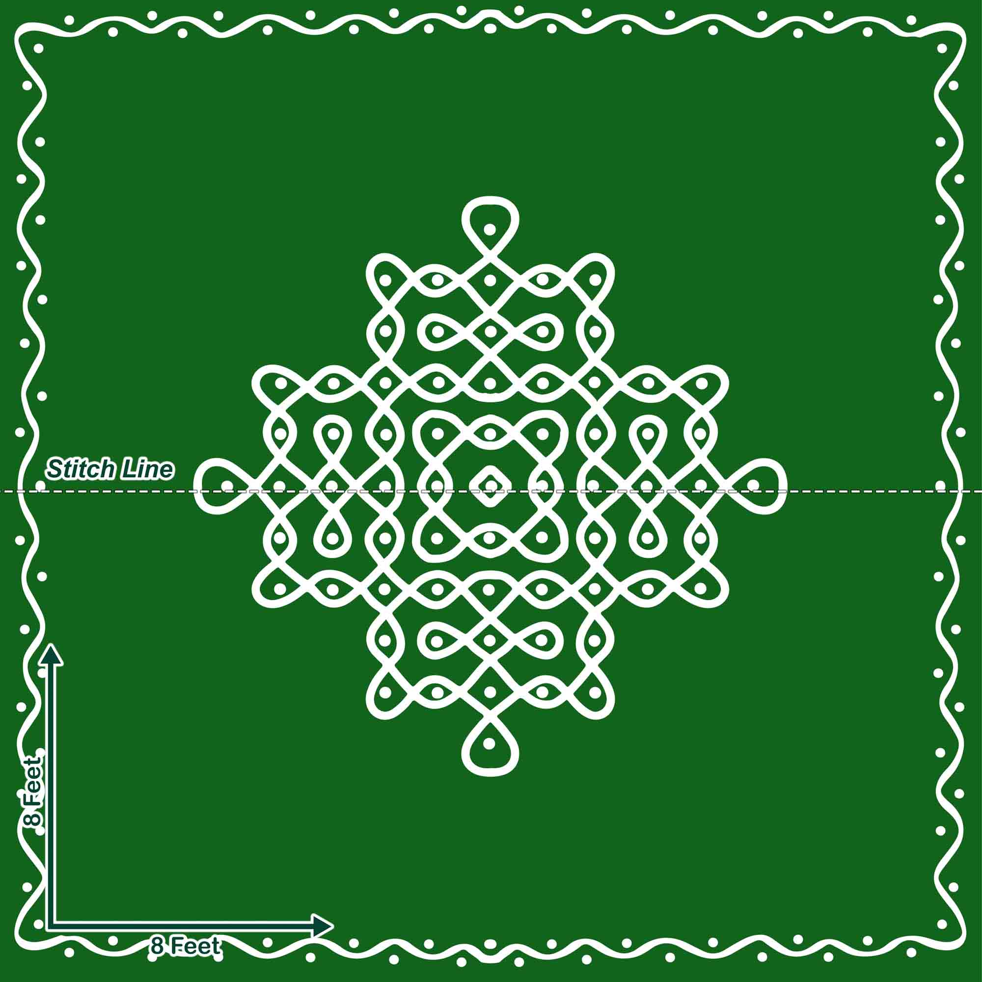 Rongoli wall 1 - Pre Order Rongoli wall 1 - Pre Order