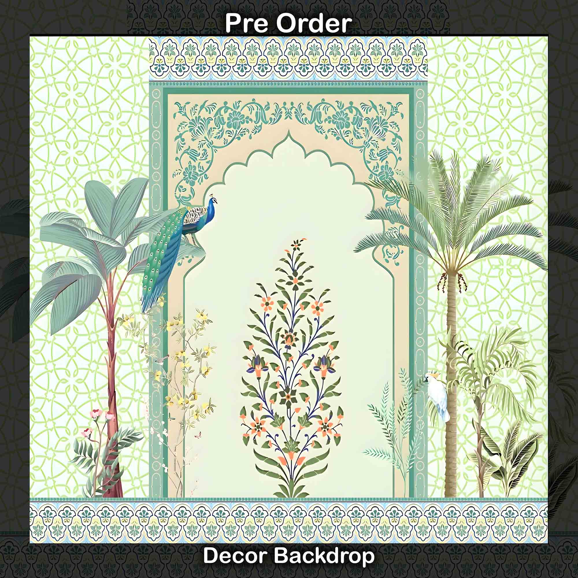 Blue Peacock Garden - Pre Order