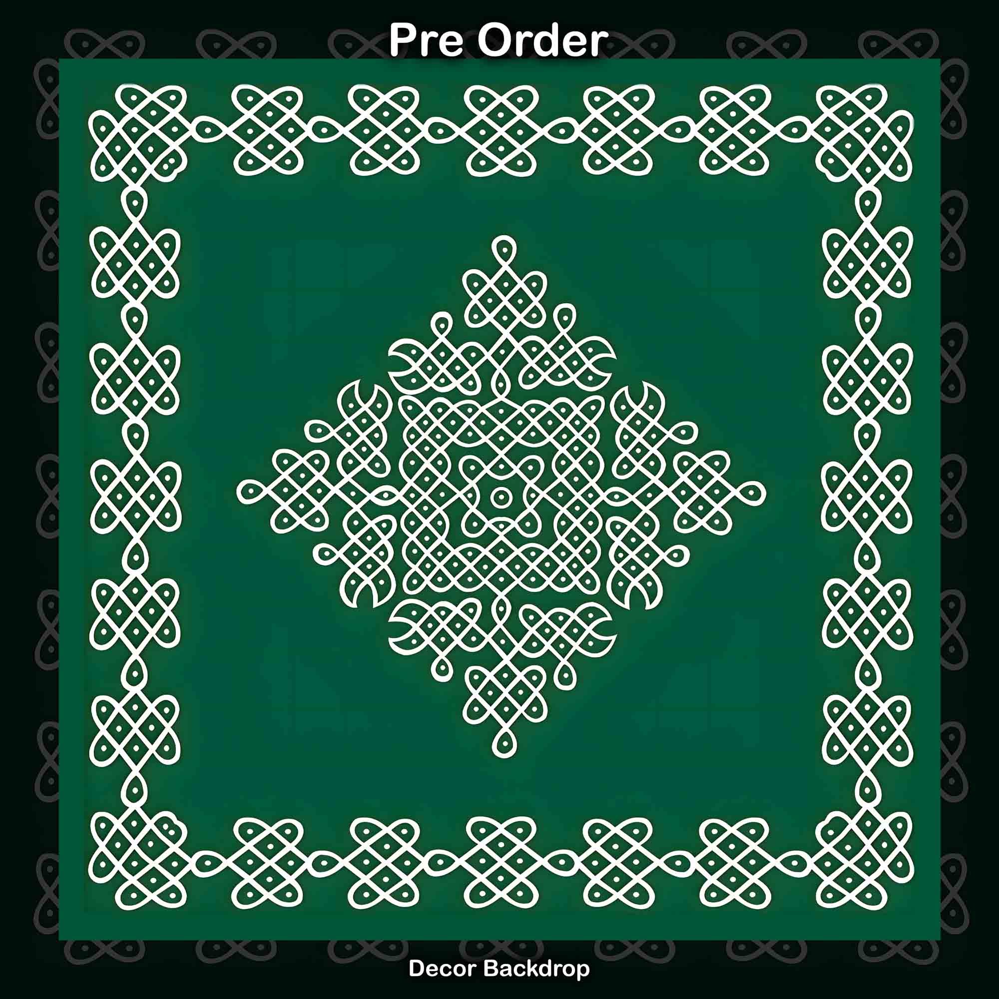 Green Kolam - Pre Order