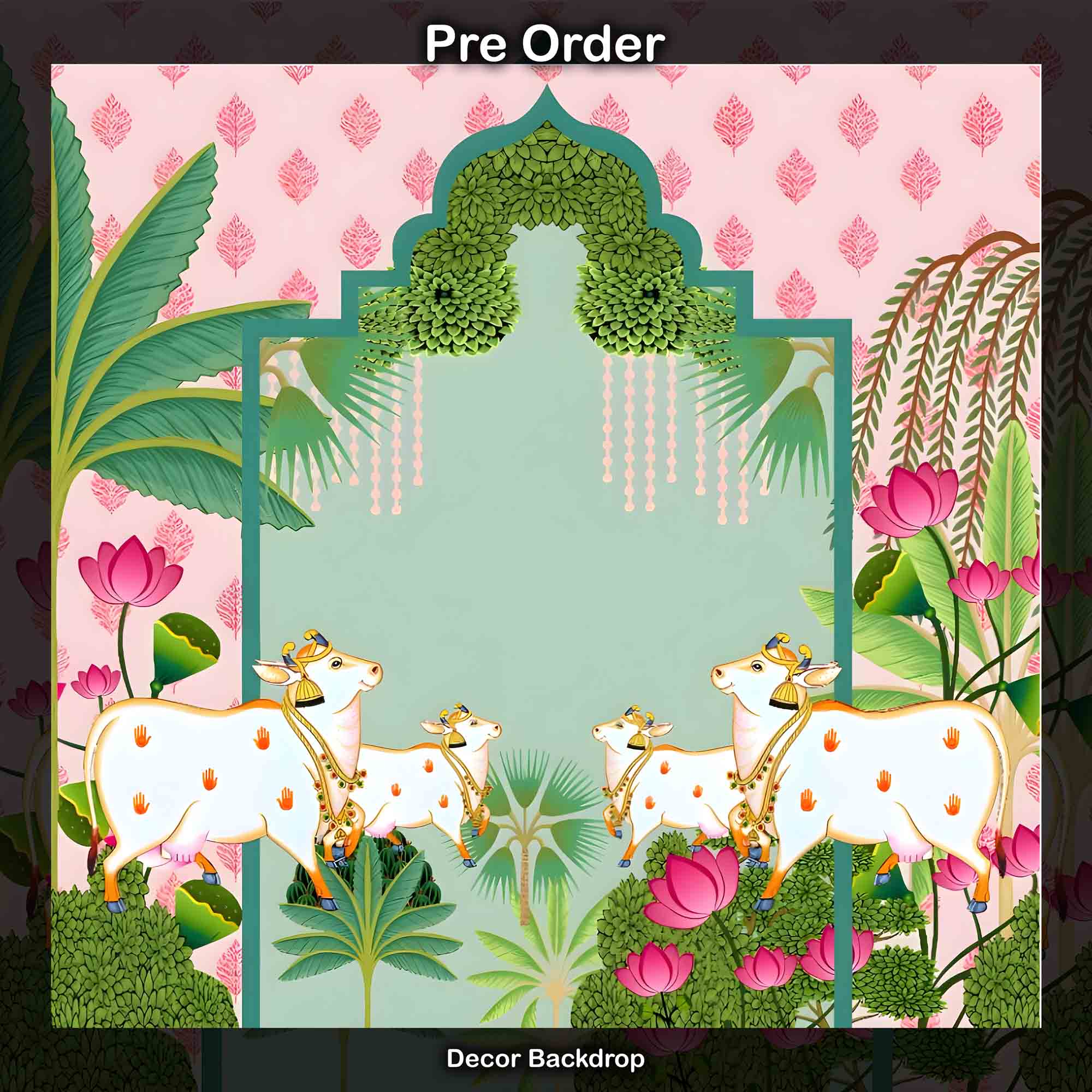 Pichawai Cow Scenery - Pre Order