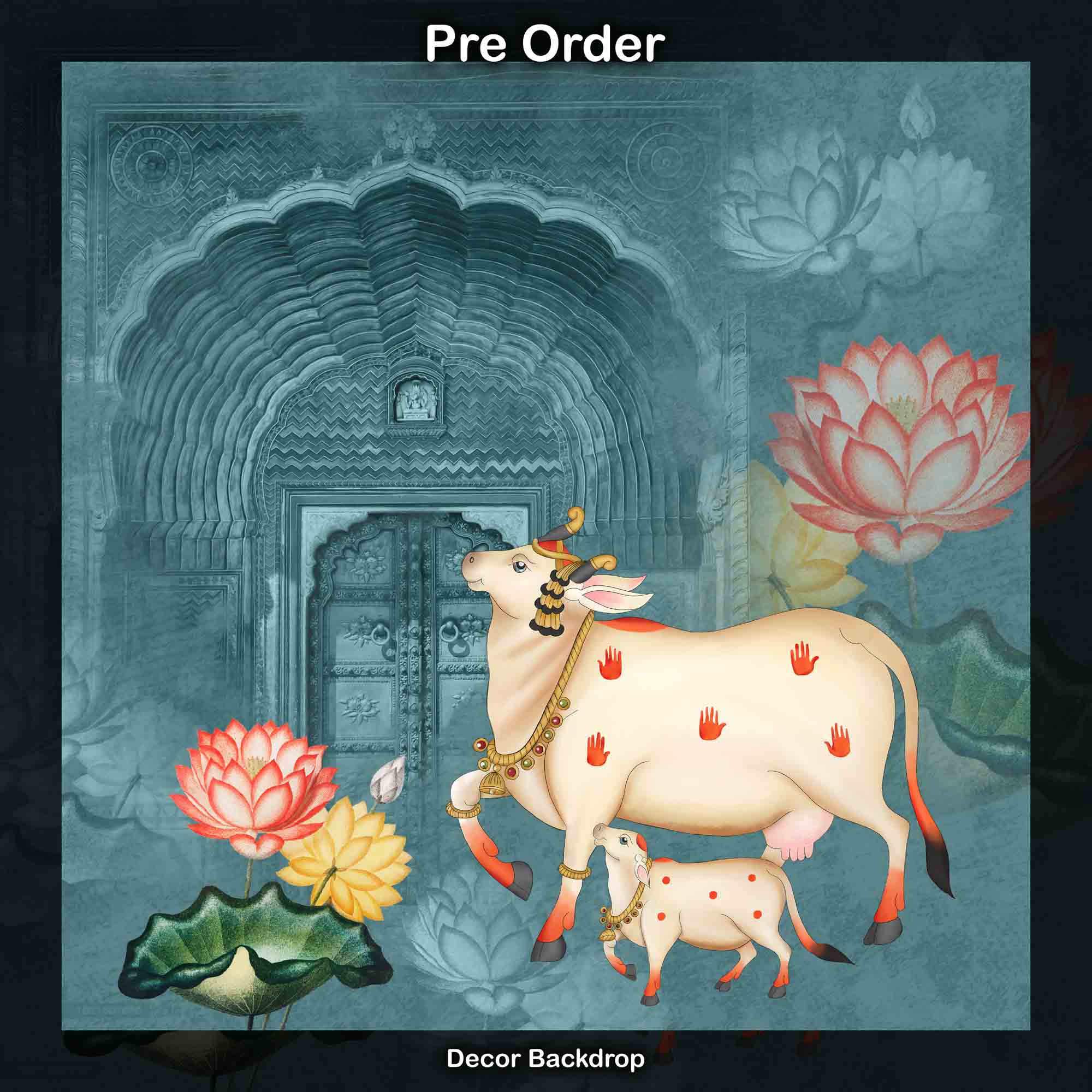 Pichawai Doorway - Pre Order Pichawai Doorway - Pre Order